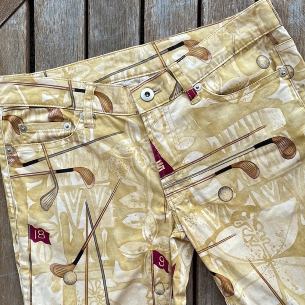 Rare Ladies Loudmouth Golf Pants
